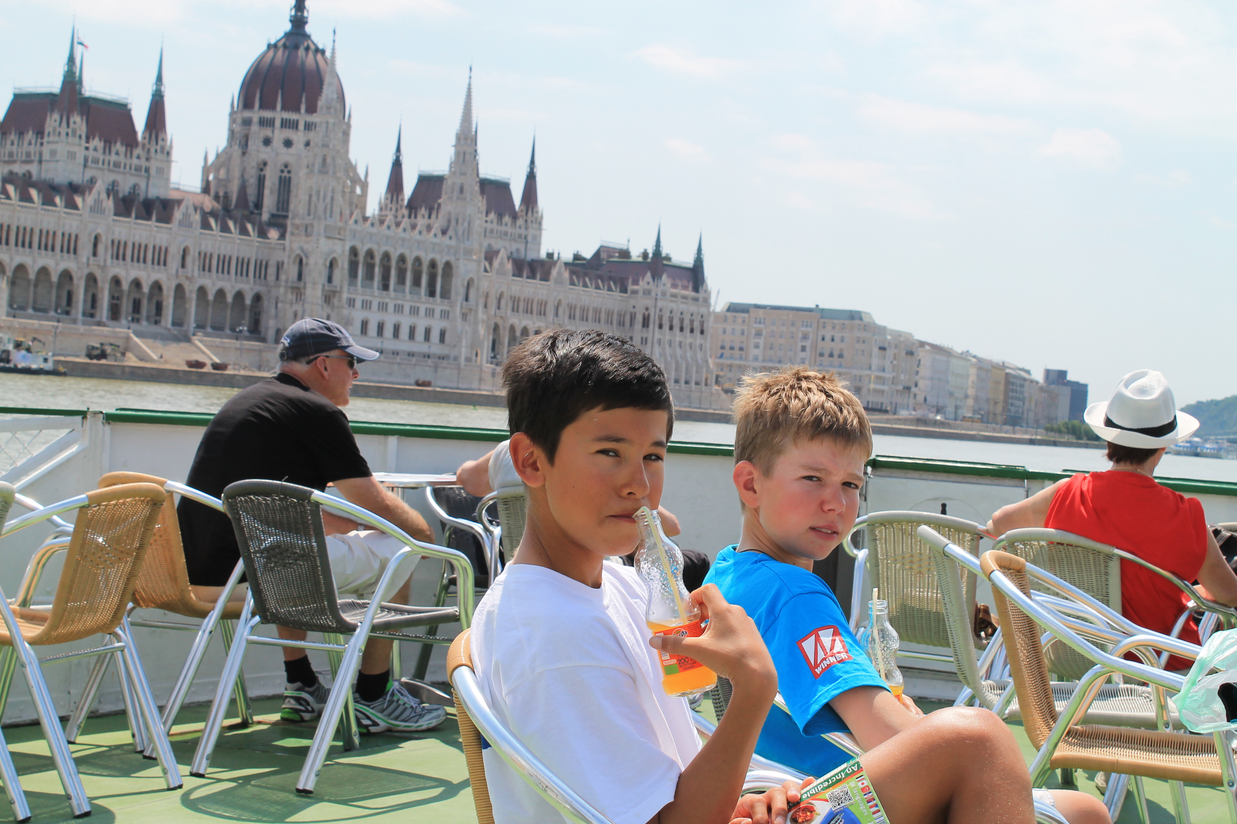 Scott and Craig on the Danube River