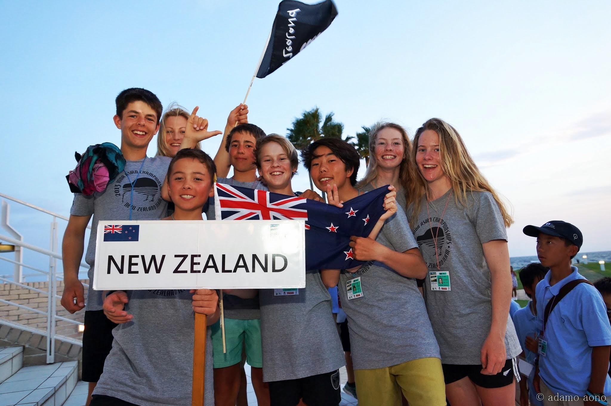 Asian Optimist 2013 New Zealand Team